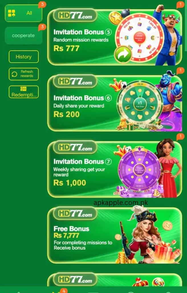 HD77 Game APK Download Play and Earn Real Money in Pakistan