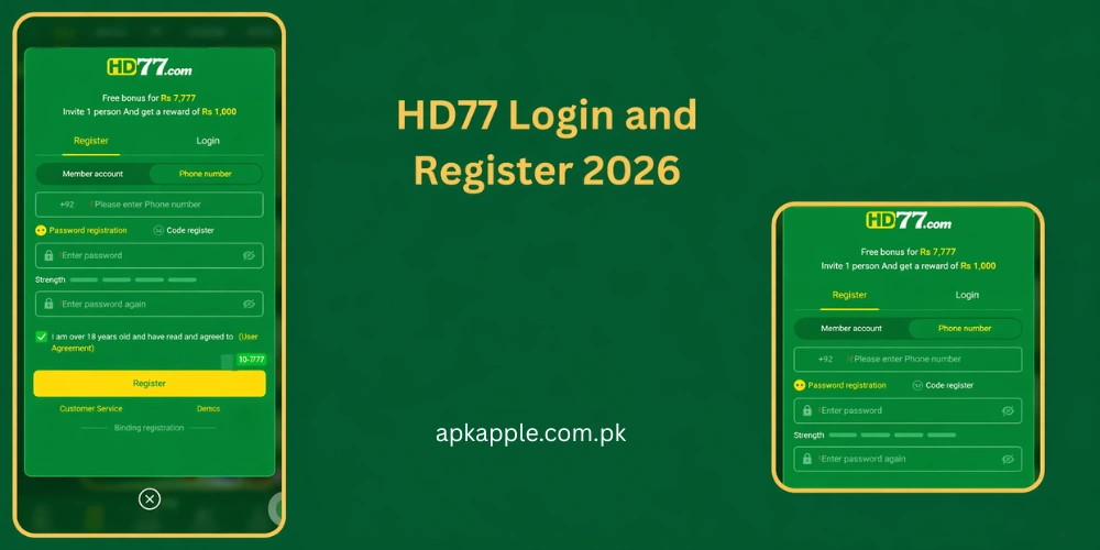 HD77 Game APK Download Play and Earn Real Money in Pakistan