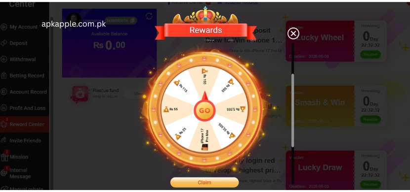 5555 Bet Game Download Play & Win Real Money in pakistan 2026