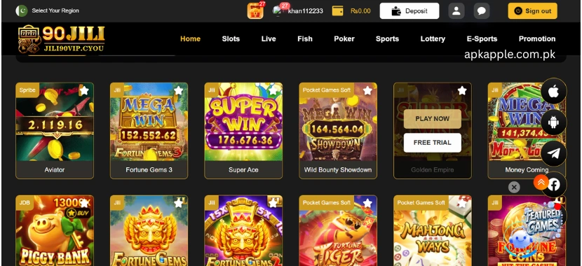 90 JILI Game Free Bonus Jili Slots Casino Online