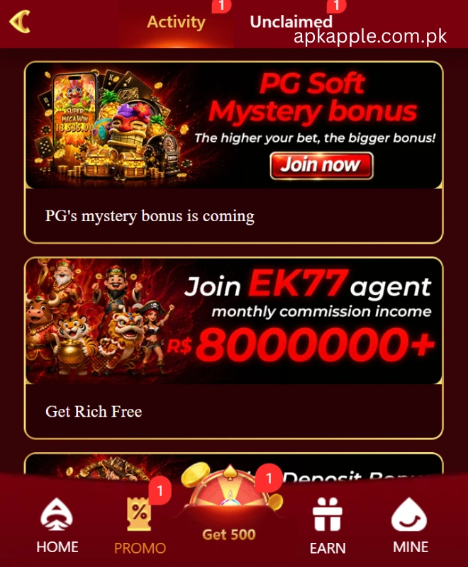EK77 Game Download Real Money Earning Game for Pakistan 2026
