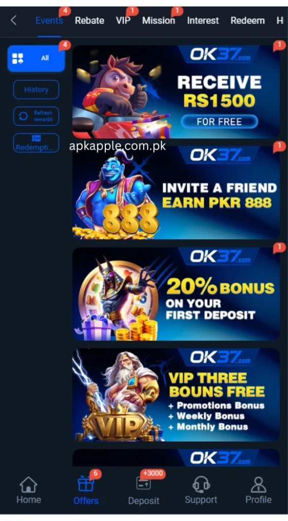 OK37 Game Download APK New Earning App In Pakistan 2026