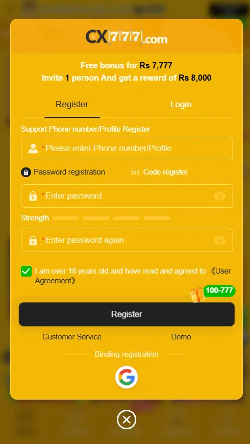 CX777 Game Pakistan 2026 Download APK & Earn Money Online
